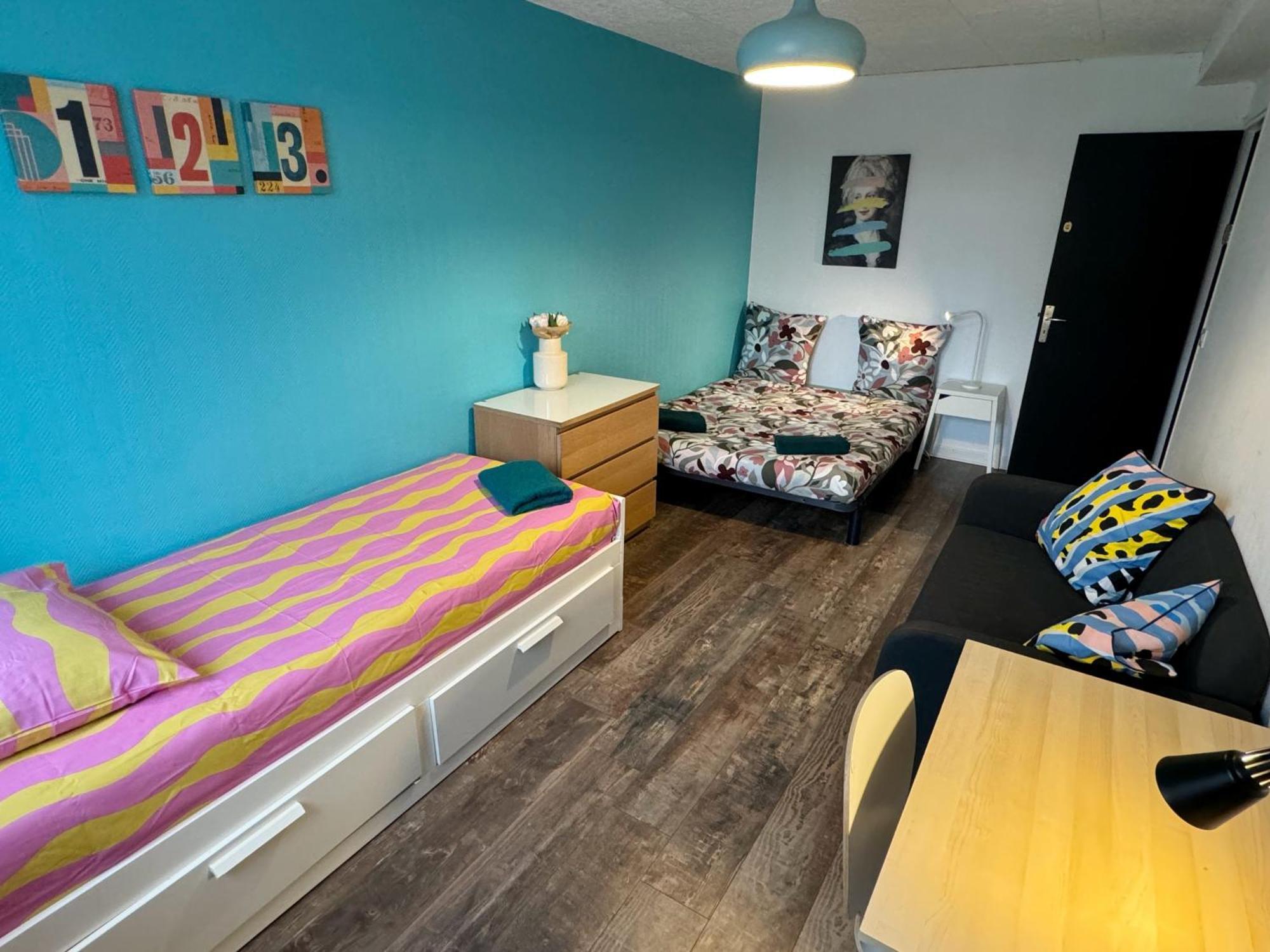 09 Chic & Cosy Grand Appart 4 Pieces 75M2 Hypercentre Wifi Smart Tv Netflix Saint-Etienne  Exteriör bild